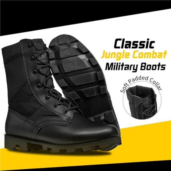 Tactical Military Boots for Men and Women 8 Inches Desert Combat Army Jungle main image 6
